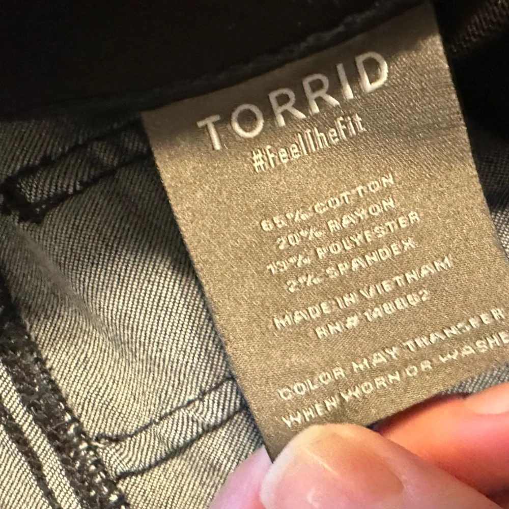 Torrid Dark Blue Flare Jeans - Picture 5 of 5